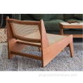 Cadeira de canguru de meados do século moderna cadeira de madeira